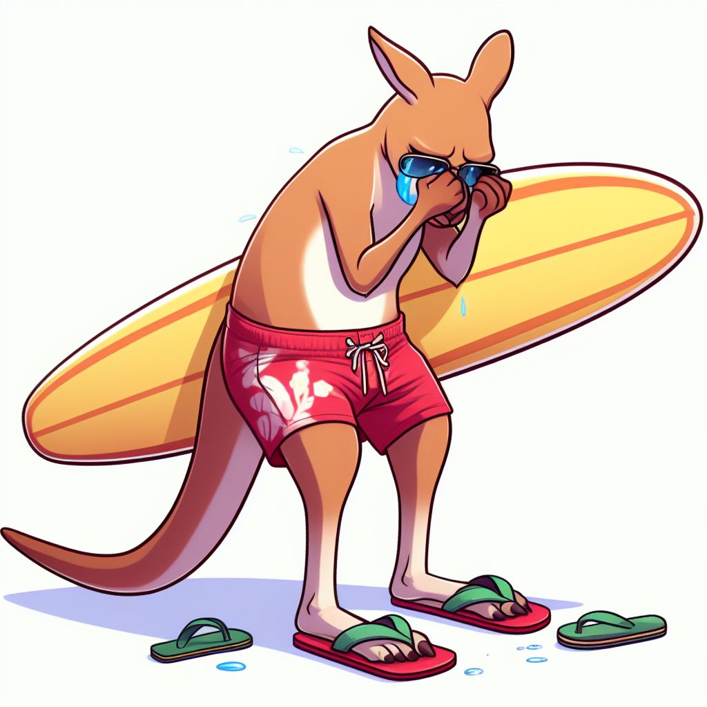 Kangaroo Mascot